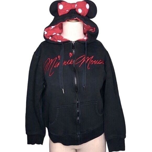 Disney Parks Sweatshirt Youth Size CL Minnie Mouse Hoodie - Picture 1 of 4